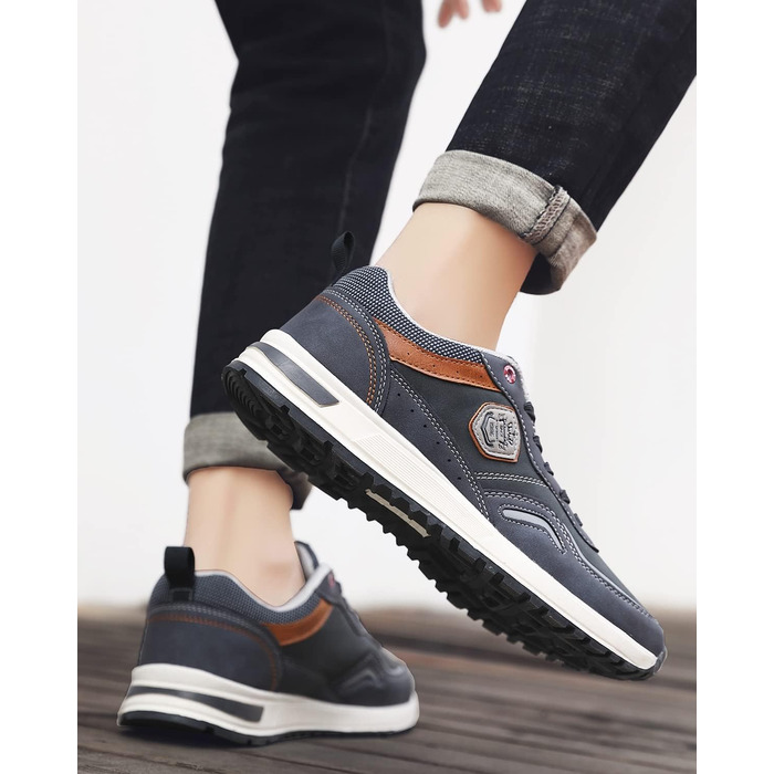 ARRIGO BELLO Кросівки чоловічі спортивні для прогулянок та активного відпочинку, розмір 41-46, колір блакитний