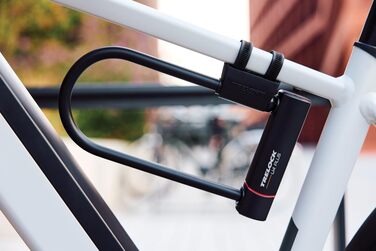 Замок для велосипеда TRELOCK U4 Plus, будівельний, 23 см, чорний