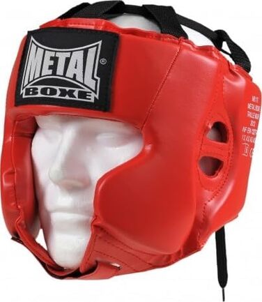 Захисний шолом METAL BOXE MB117 для боксу та єдиноборств