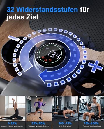 Велотренажер з регульованим магнітним опором, ергометр для дому, фітнес-велосипед 136 кг з тримачем для планшета, фітнес-велосипед з додатком, для дому та фітнес-студії, чорний