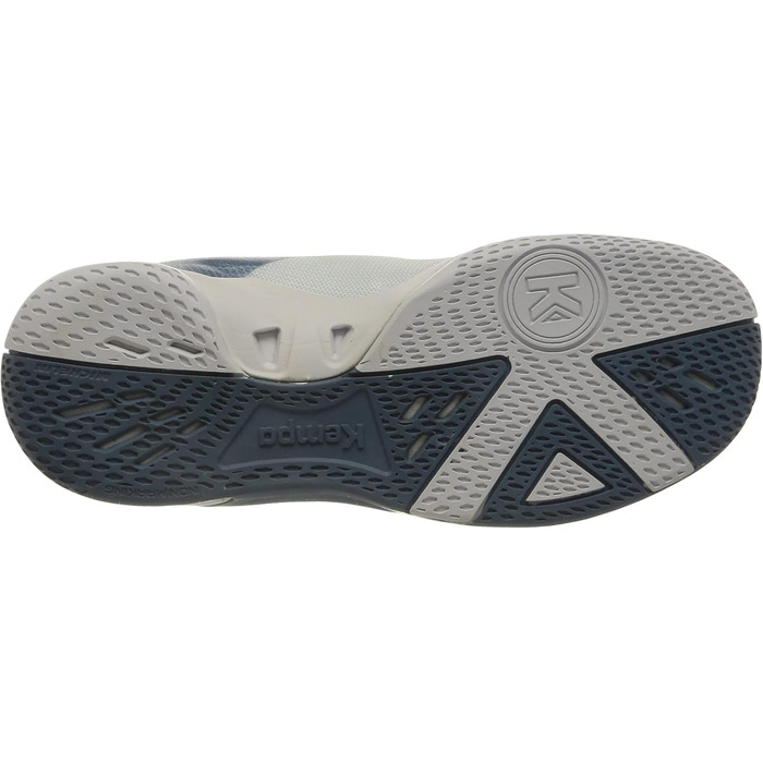 Дитячі гандбольні кросівки Kempa Wing 2.0 Junior - біло-сталево-блакитні (28 EU, вузька колодка)