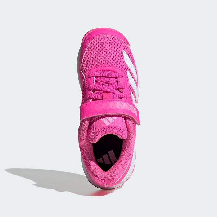 Дитячі тенісні кросівки adidas Courtflash Comfort Closure для дітей (33 EU, рожевий/білий)