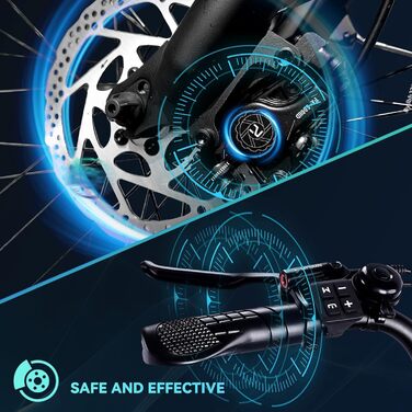 Електровелосипед Bodywel A275 27,5'' 250W/36V 15,6Ah, Bluetooth, гідравлічні гальма, для чоловіків і жінок, запас ходу 70-100 км