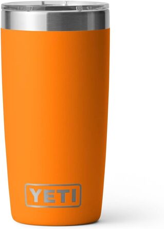 Термокружка YETI Rambler 10 oz з кришкою MagSlider, нержавіюча сталь, вакуумна ізоляція (King Ccrab)