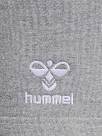 Чоловічі короткі шорти Hummel Hmlgo сірого кольору (Melange), розмір XL, з регульованою талією