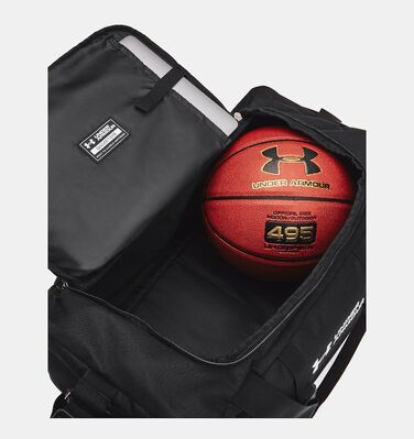 Унісекс спортивна сумка Under Armour UA Gametime Duffle SM, чорна, універсальний розмір, для тренувань