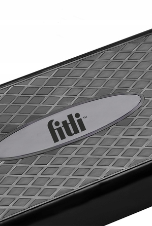 Степер для фітнесу Fitli FTL55, сірий, 2-рівневий