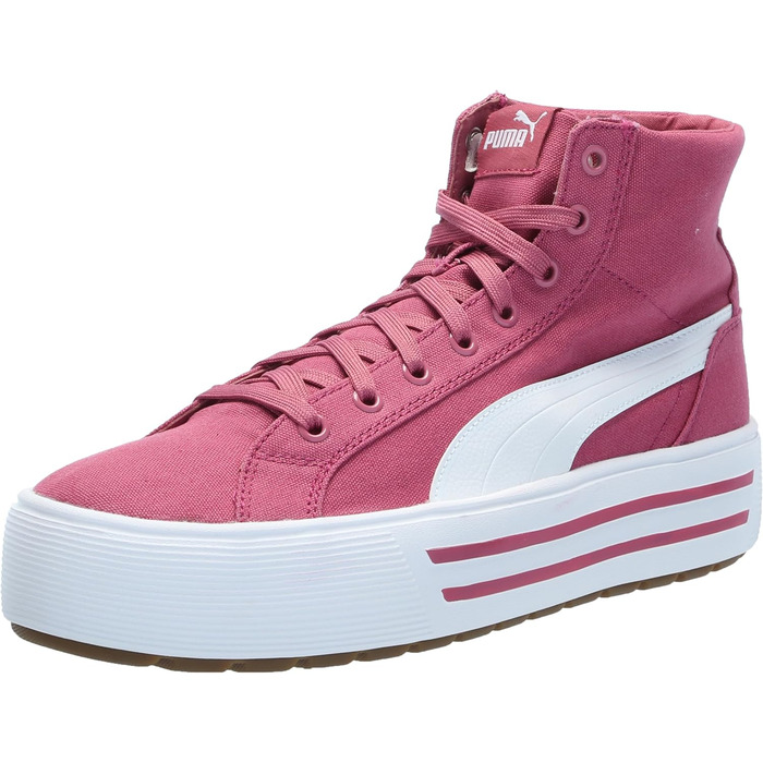 Жіночі черевики PUMA Kaia 2.0 Mid Castlerock-Gum, розмір 41 (37.5 EU), Dusty Orchid White