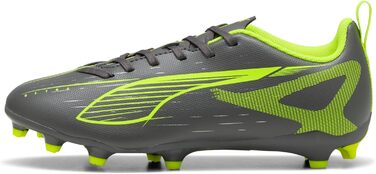 Дитячі футбольні бутси PUMA Ultra 5 Play FG/AG Jr - срібно-жовтий колір, розмір 36 EU