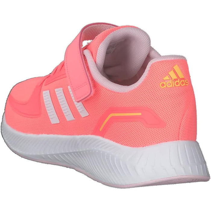 Кросівки для бігу Adidas Runfalcon 2.0 EL, унісекс, дитячі, розмір 28 EU, червоний, білий, рожевий