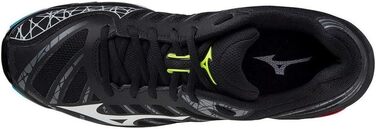 Волейбольне взуття Mizuno Wave Voltage Unisex, 48.5 EU, чорний/білий