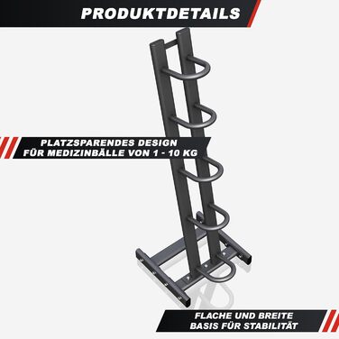 Медичний м'яч GORILLA SPORTS® - окремо/набір, 1-10 кг, з неслизькою поверхнею, гумовий, вибір кольору. Slam Ball, вантажний м'яч, тренувальний м'яч, слямбол (набір 15 кг з підставкою - багато кольорів)