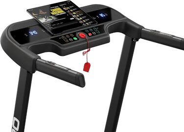 Бігова доріжка ZIPRO Pulse для дому, електрична, складана, з нахилом, швидкість 1-12 км/год, до 130 кг, 15 рівнів нахилу, амортизація, компактна, для дому