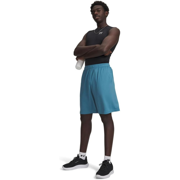 Чоловічі спортивні шорти Under Armour Tech Graphic Shorts Boundless Blue/Black (XXL)