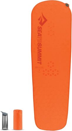 Килимок туристичний надувний Sea to Summit Ultralight Delta Core-V (Orange, Small)