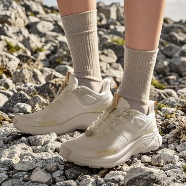 Жіночі трекінгові черевики NORTIV 8 - легкі, дихаючі, для хайкінгу та роботи (36.5 EU, Бежевий)