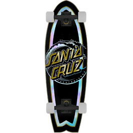 Скейтборд круїзер Santa Cruz Holo Wave Dot 8.8x27.7 дюйма, повний комплект