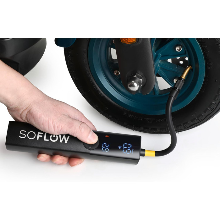 SoFlow Pump’N' Drive – електричний насос для самокатів з підкачкою під час руху