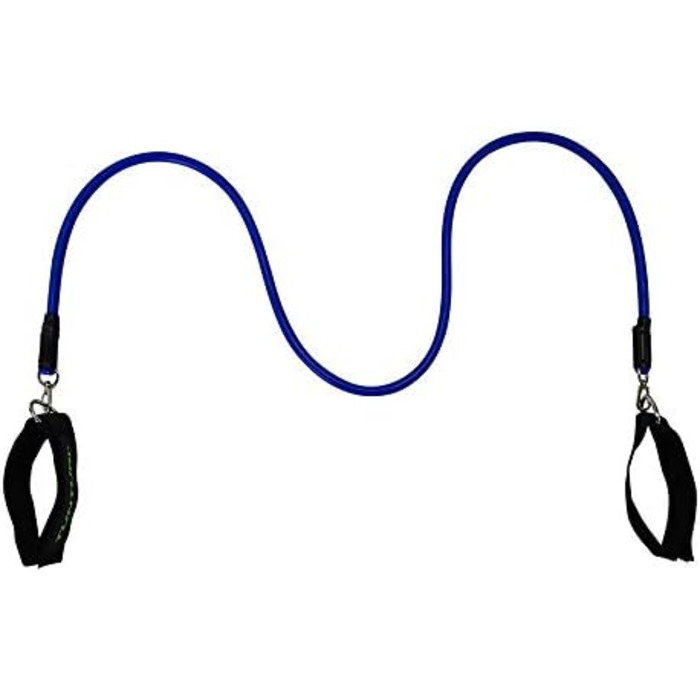 Набір еластичних стрічок Tunturi 5er для силових тренувань: 1 стрічка для ноги, 2 ручки, 1 дверний анкер