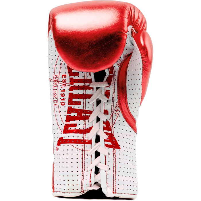 Боксерські рукавички Everlast 1910 Pro Fight Glove для дорослих, 10 унцій, червоні