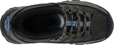 Черевики для туризму Keen Targhee III Mid WP жіночі (40.5 EU, Dark Olive Atlantic Blue Grey)