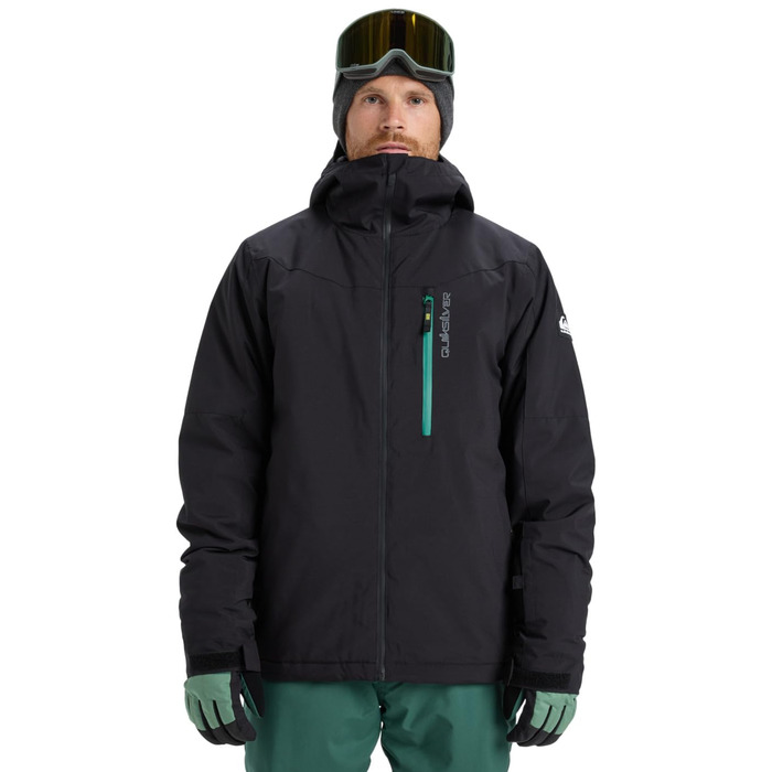 Жилет Quiksilver Titano Herren (Чоловічий) Alond, Чорний (M)