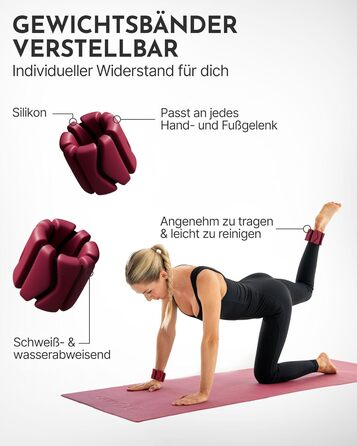 Набір для пілатесу Neolymp для дому: м'яч, кільце, гантелі, стрічки, E-book - повний комплект аксесуарів для пілатесу