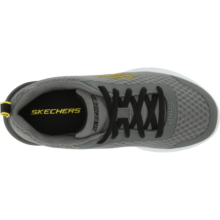 Дитячі кросівки Skechers Microspec Max-Volace, унісекс, 27 EU, антрацит/чорний