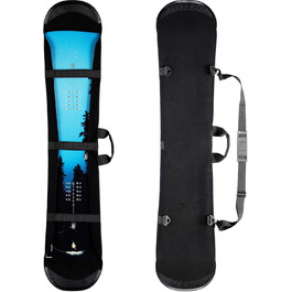 Чохол для сноуборда EIGEETO 135 см: м'який, з регульованим ременем, для зручного транспортування