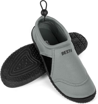 Чоботи для плавання: неопренові водяні черевики для чоловіків та жінок, шнурки, легкі та зручні, чорний, синій, розмір 36-45