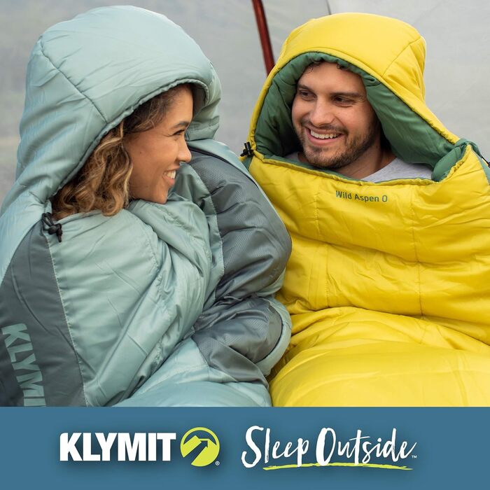 Сплячий мішок KLYMIT Wild Aspen, Regular -17.8°C, для кемпінгу, хайкінгу та альпінізму