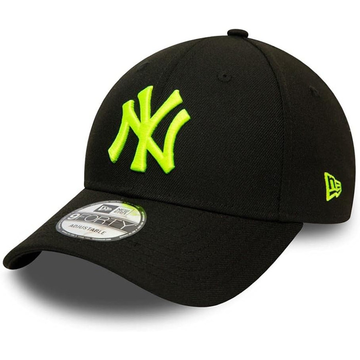 Кепка New Era York Yankees MLB Pop Logo 9Forty, чорна, регульована, універсальний розмір