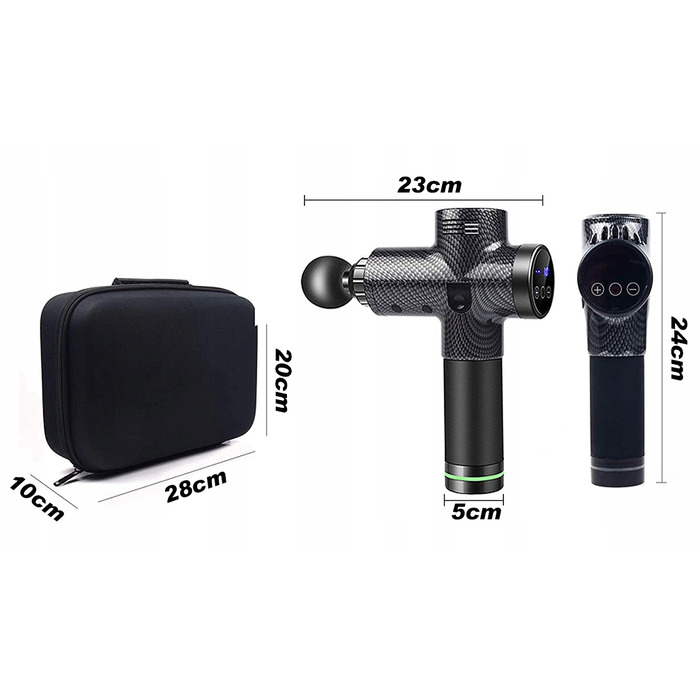 Потужний перкусійний масажер PISTOLET Massage Gun Pro