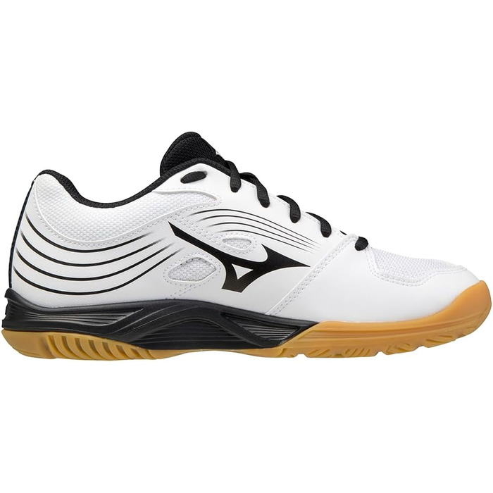 Дитячі кросівки Mizuno Cyclone Speed 3 для дівчаток, біло-чорні (3 Big Kid)