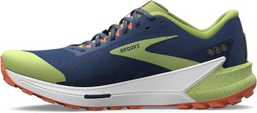 Чоловічі кросівки для трейлраннінгу Brooks Catamount 2, розмір 43 EU, Navy/Firecracker/Sharp Green