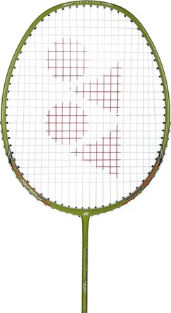 Бадмінтонна ракетка YONEX Nanoray 72, легка, золота, 5U G4, нанометрична технологія, X-FULLERENE, аеродинамічна ізометрична форма, Solid Feel Core, інтегроване T-з'єднання, розроблено в Японії, вироблено в Китаї