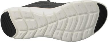 Жіночі кросівки Skechers Flex Appeal 5.0 — Спортивне взуття з дихаючої сітки, чорні з червоно-золотистим декором, розмір 38.5 EU