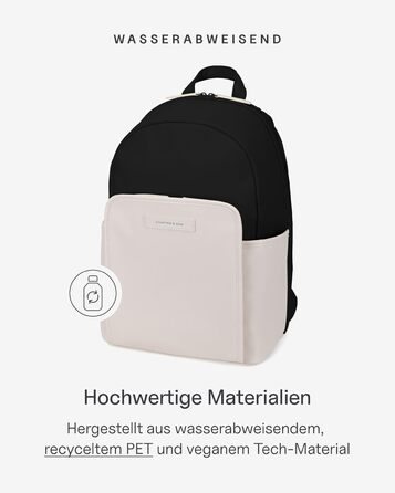 Рюкзак Kapten & Son Aalborg 12 л для ноутбука 12'' – унісекс, ручна поклажа, для університету, роботи та подорожей