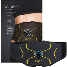Bodify EMS Тренажер для преса Max – електростимулятор м'язів живота, тренажер для чоловіків і жінок, оригінал