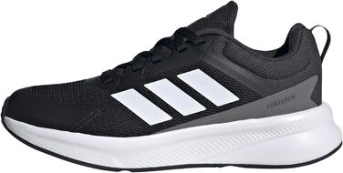 Дитячі кросівки Adidas Fortarun 4.0 для дітей, розмір 36 2/3 EU, чорний, білий, карбон