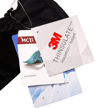 Жіночі лижні рукавички MCTi зимові, теплі, водонепроникні, з сенсорними пальцями, Thinsulate, проти втрати, рожеві, розмір M
