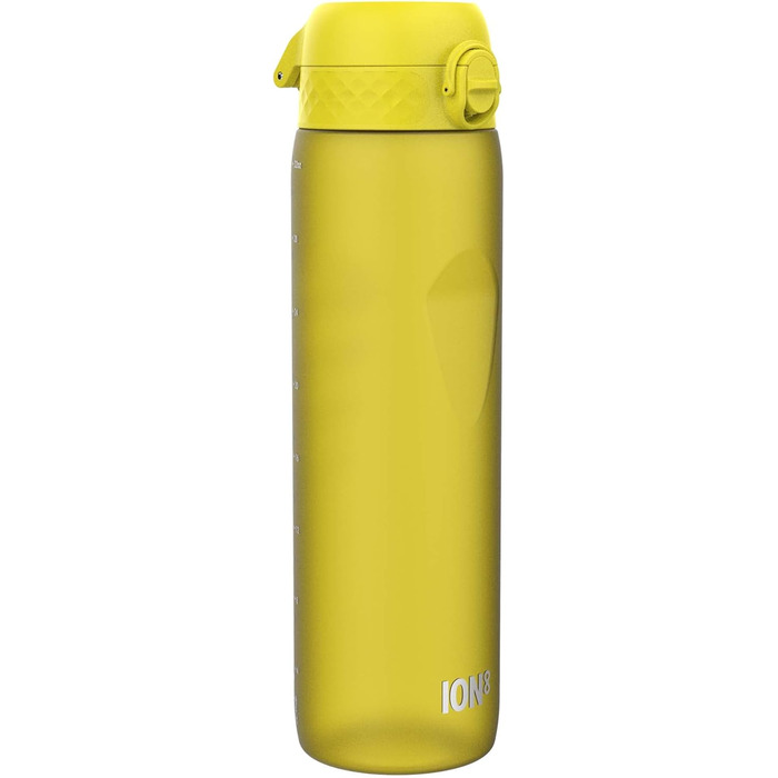 Пляшка для води Ion8 1 літр, 1000 мл, не протікає, зручна для спорту, BPA-free, з кришкою на засувці, легко миється, для фітнесу та тренажерного залу