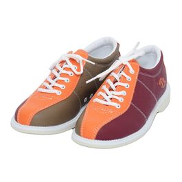 Боулінгіві черевики JiuQing для чоловіків та жінок, замша, ковзна підошва, для початківців, тренувальні черевики, легкі, шнурівка, 44 EU, червоний/червоний