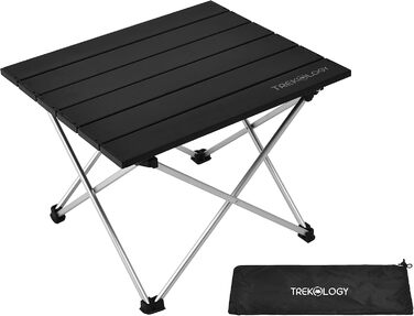 Складаний туристичний столик Trekology Tisch Obsidian Black - легкий, портативний, для кемпінгу та відпочинку на природі