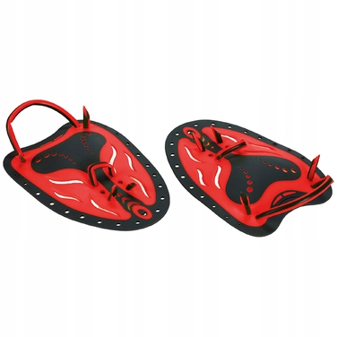 Тренувальні ласти для рук Aquafeel Handpaddles, червоні, р. M