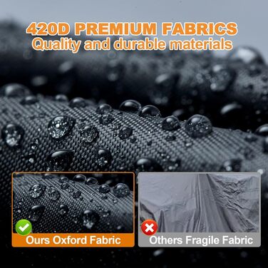 Водонепроникний чохол для квадроцикла NEVERLAND, XXXL, для Polaris, Yamaha, Honda, Coleman, захист від пилу, УФ, вітру, універсальний, зелено-чорний