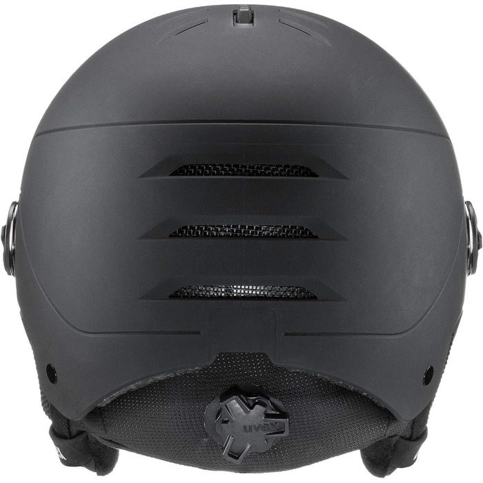 Лижний шолом Uvex Wanted Visor з візором, матовий синьо-чорний, розмір 58-61