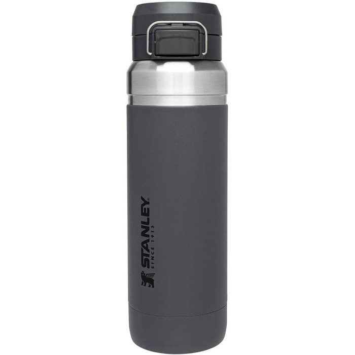 Термос-бутилка Stanley Quick Flip з нержавіючої сталі, 7+ годин холодна, BPA-free, герметична, для води, посудомийна, з кришкою-заскочкою