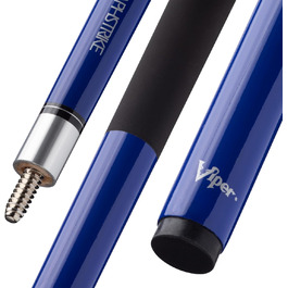 Більярдний кий Viper Graphstrike, скловолокно, графіт, 147,3 см, 2 частини, блакитний
