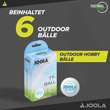 М'яка сітка для настільного тенісу JOOLA LIBRE Outdoor - регульована висота, для гри на вулиці